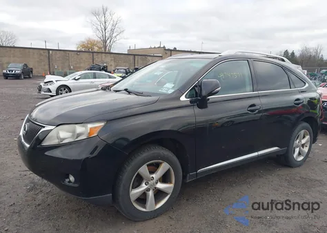 2010 Lexus Rx 350 from USA, damaged, VIN 2T2BK1BA7AC038651